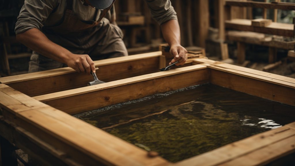 build-a-wooden-pond-frame