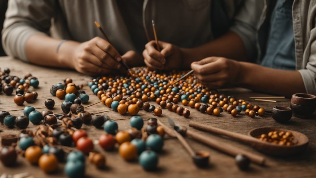 paint-wooden-beads