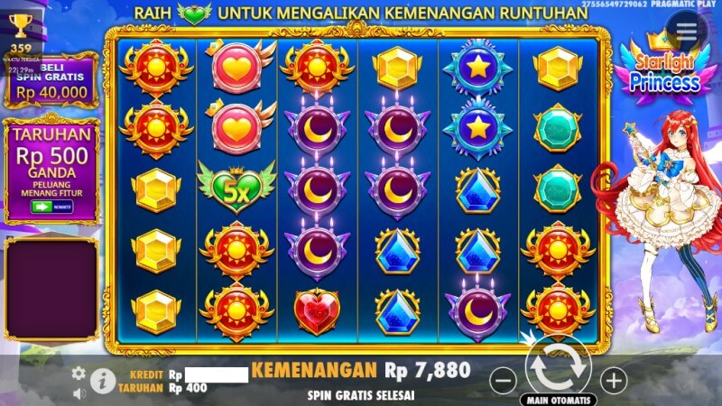 Permainan Dasar - Starlight Princess